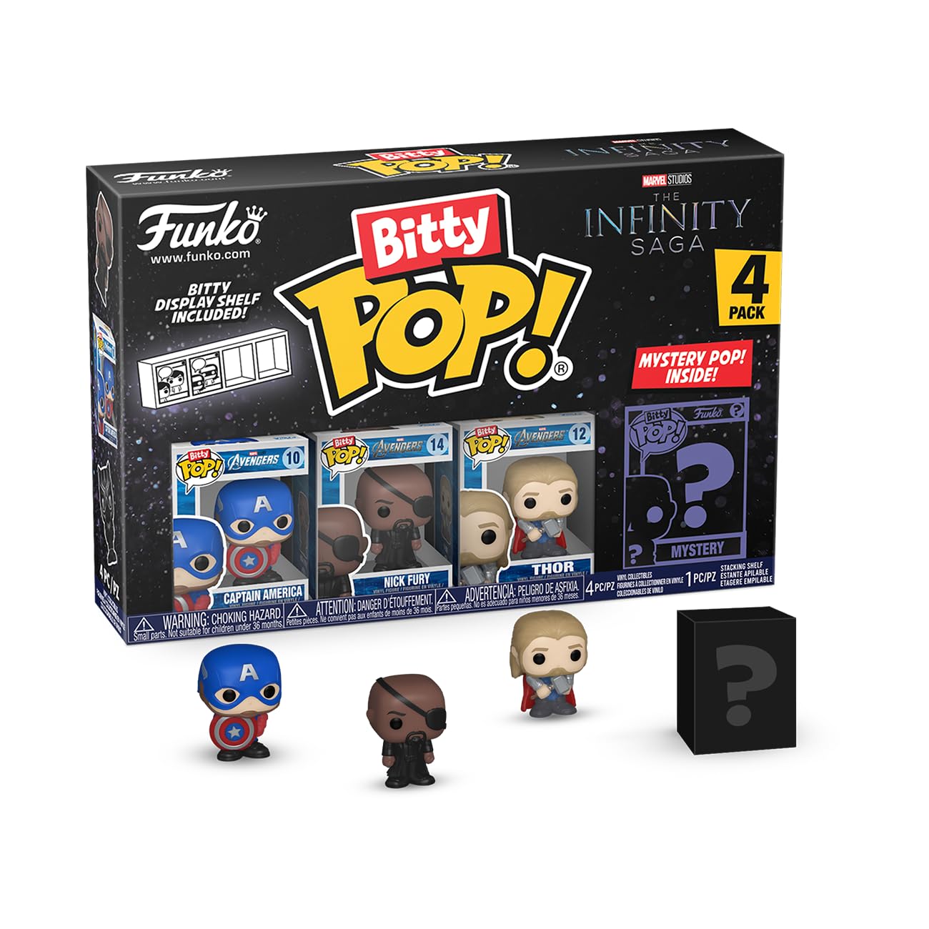 Funko Bitty Pop! Marvel The Infinity Saga 4 Pack