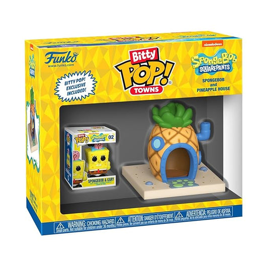 Funko Bitty Pop! Town : Spongebob Squarepants - Spongebob and Pineapple House