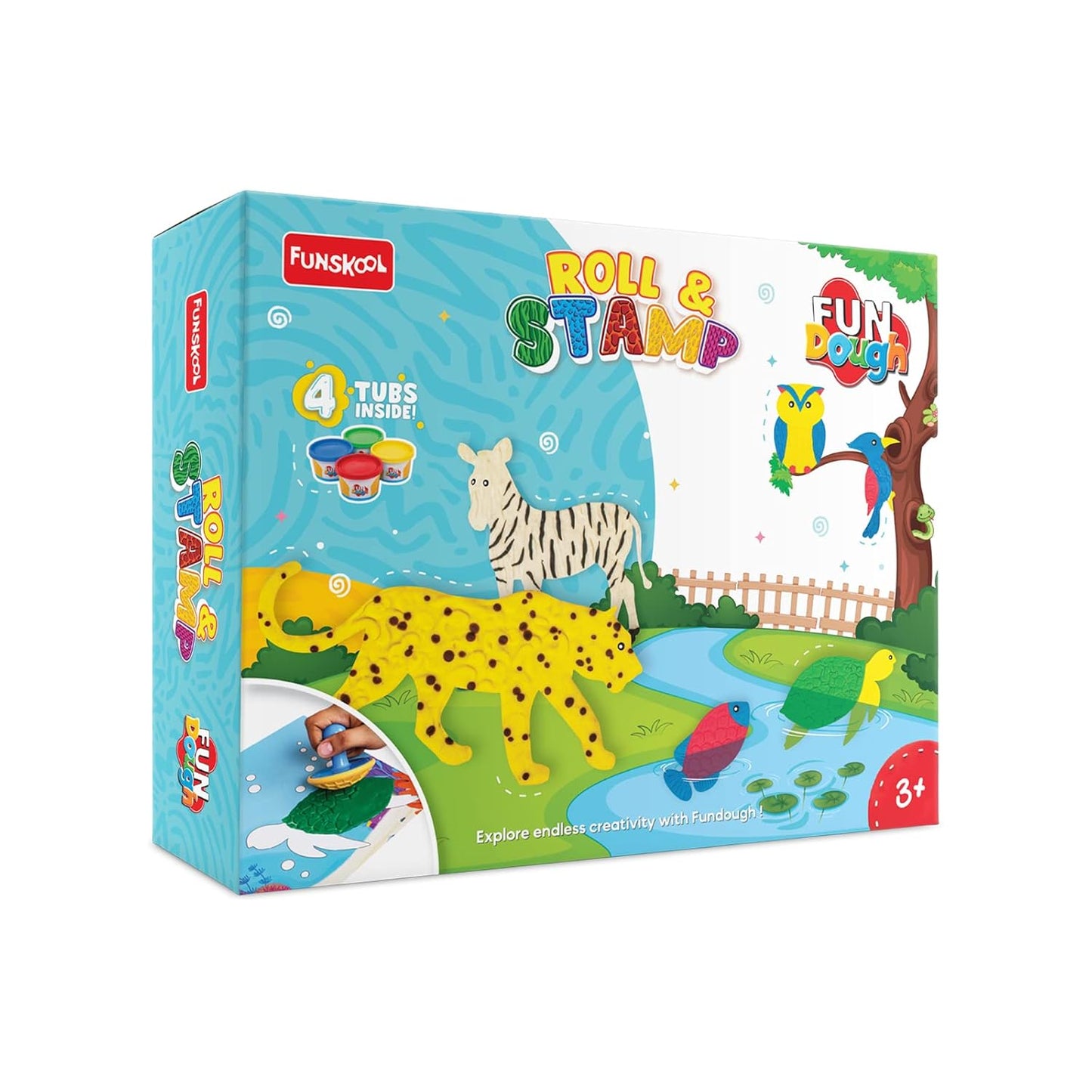 Funskool Fun Dough Roll & Stamp
