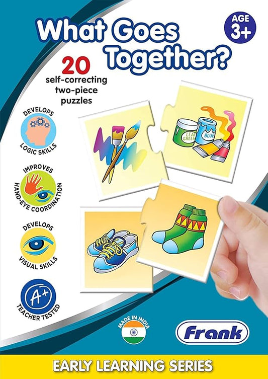Frank What Goes Together? 20 Self-Correcting Two-Piece Puzzles