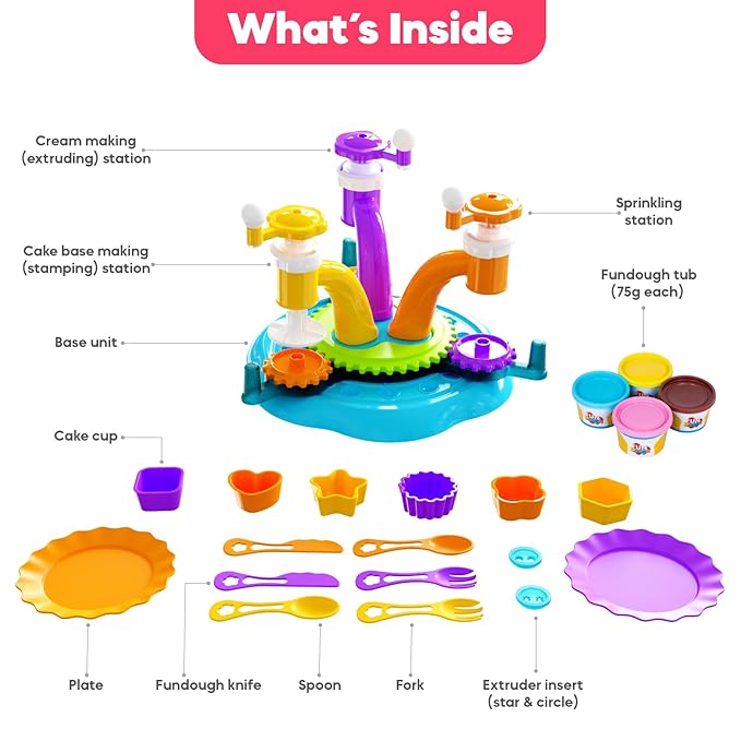 Funskool Fun Dough Megacake Factory