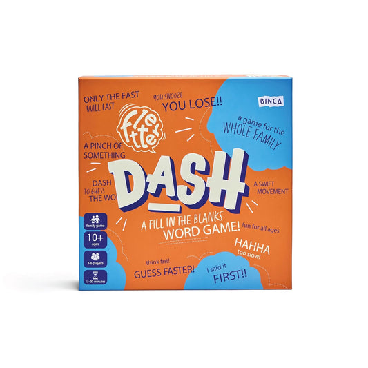 Binca Dash Fill-in-The-Blanks Word Card Game