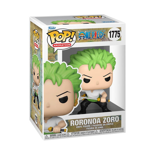 Funko Pop! Animation : One Piece : Roronoa Zoro  #1175 With Soft Protector Case