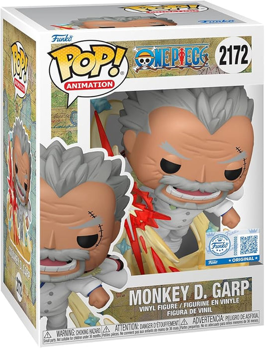 Funko Pop! Annimation : One Piece : Monkey D. Garp #2172 With Soft Protector Case