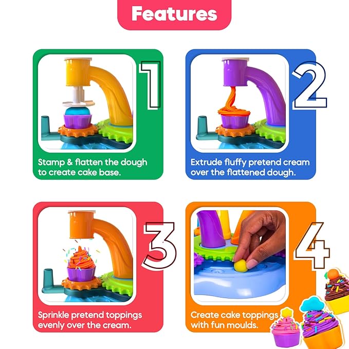 Funskool Fun Dough Megacake Factory