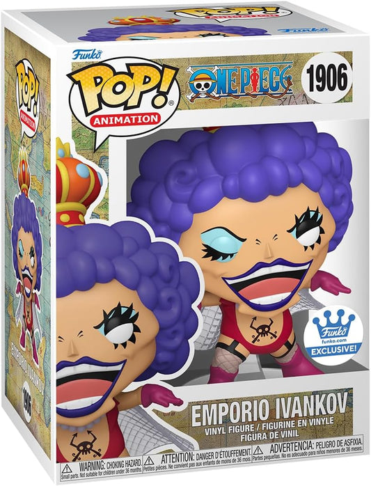 Funko Pop! Animation : One Piece - Emporio Ivankov #1906 With Soft Protector Case