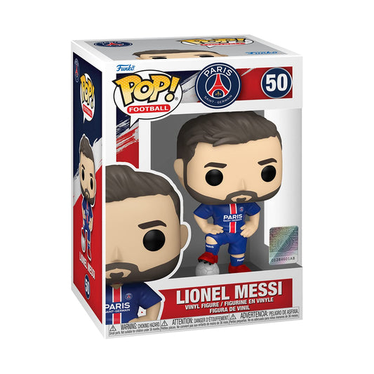 Funko Pop! Football : Lionel Messi #50 With Soft Protector Case