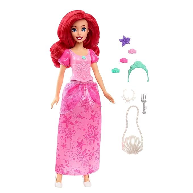 Barbie Disney Princess Getting Ready Ariel