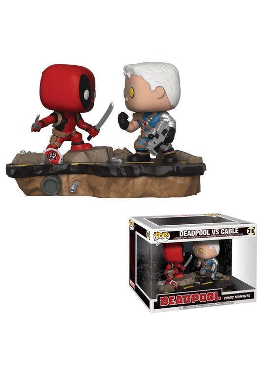 Funko Pop! Deadpool Comic Moments : Deadpool VS Cable #318