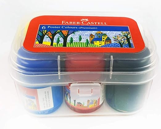 Faber-Castell 6 Poster Colours ( Premium )