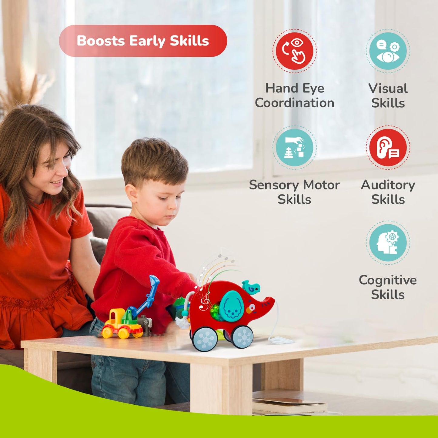 R For Rabbit Trunky ( Red )