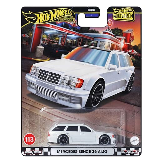 Hot Wheels Premium Boulevard Mercedes-Benz E63 AMG With Card Protector [ Import ]