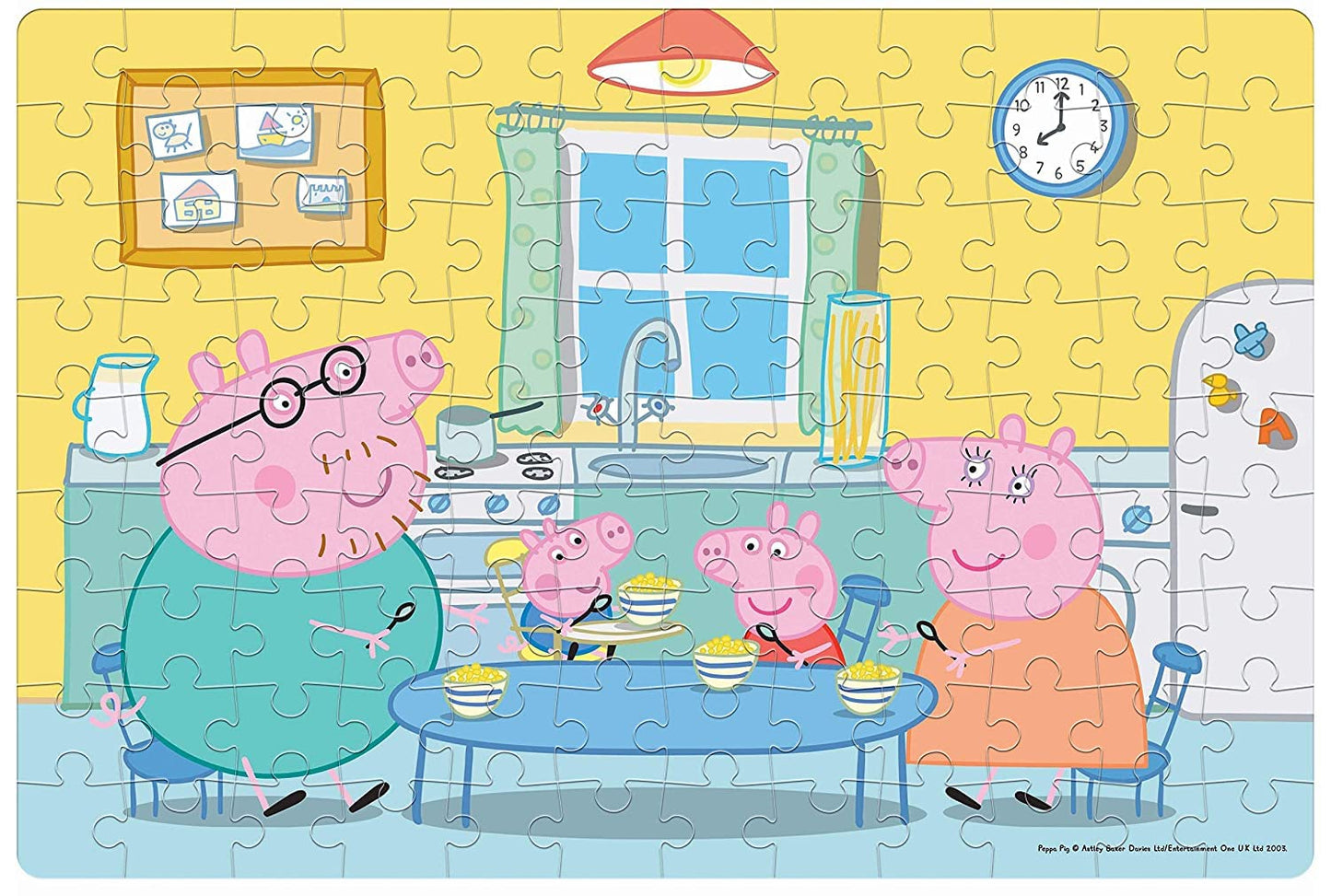 Frank Peppa Pig 108 Piece Jigsaw Puzzle for Kids for Age 6 Years Old and Above