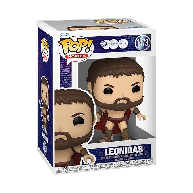 Funko Pop! Movies : 300 - Leonidas #1473 With Soft Protector Case