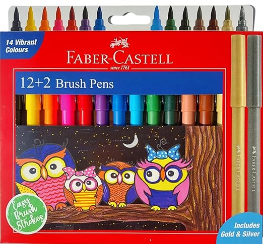 Faber-Castell 12+2 Brush Pens