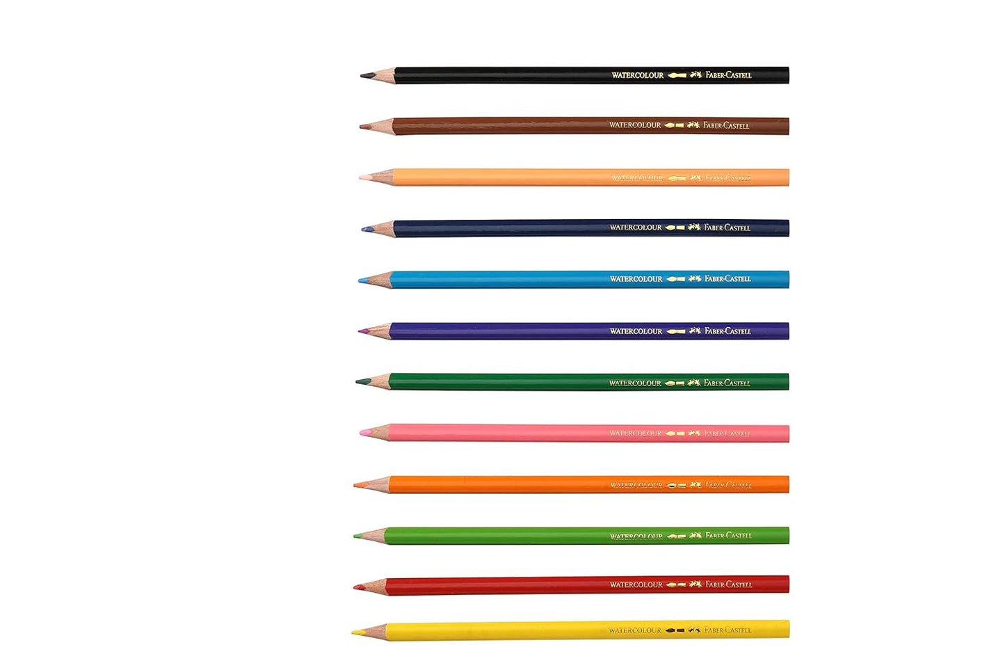 Faber-Castell 12 Watercolour Pencils