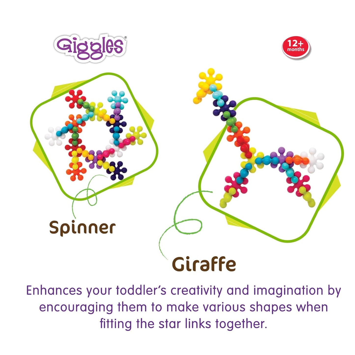 Giggles Star Links Plus - 24 Pieces