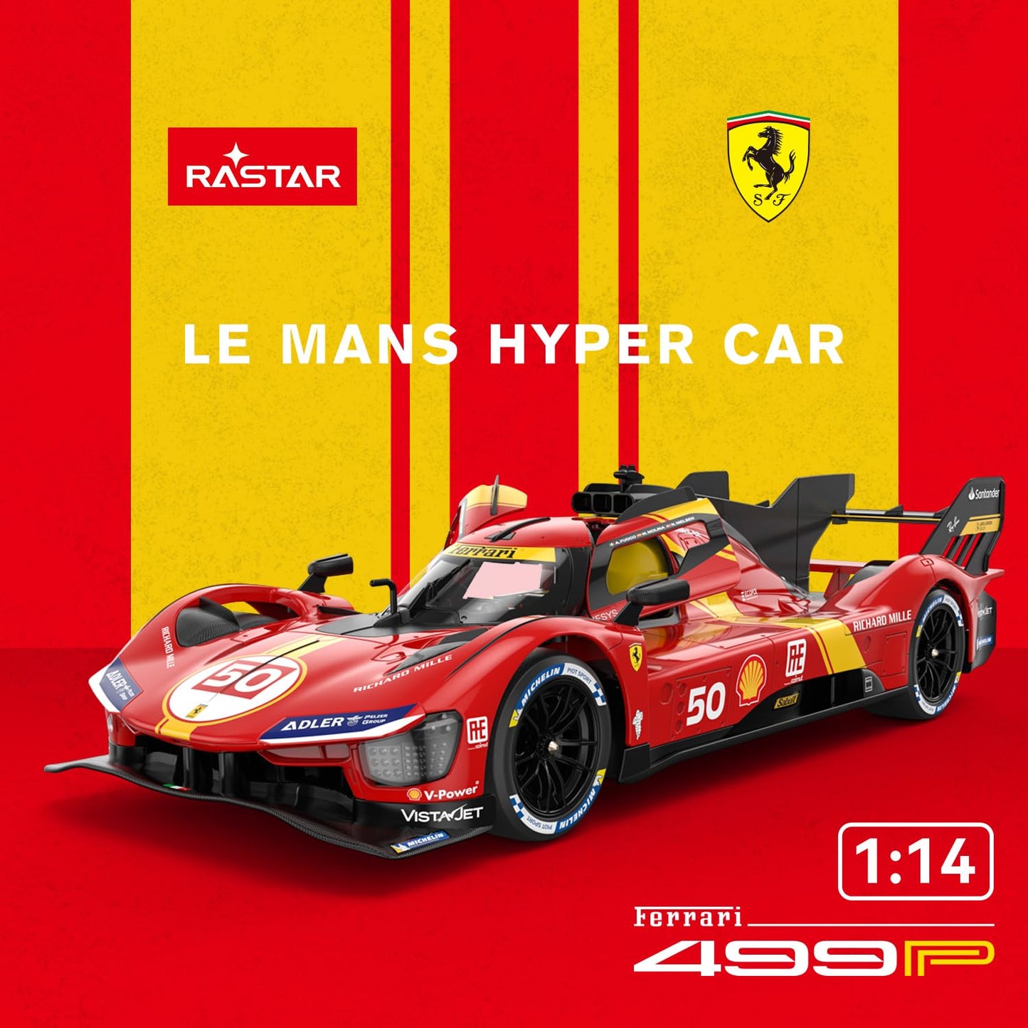 Rastar 1:14 Ferrari 499P R/C Car