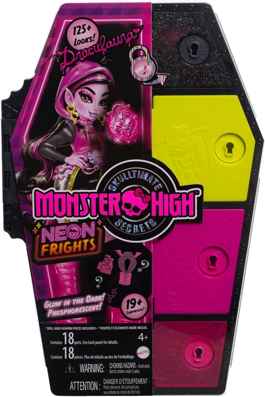 Monster High™ Doll and Fashion Set, Draculaura™ Doll, Skulltimate Secrets™