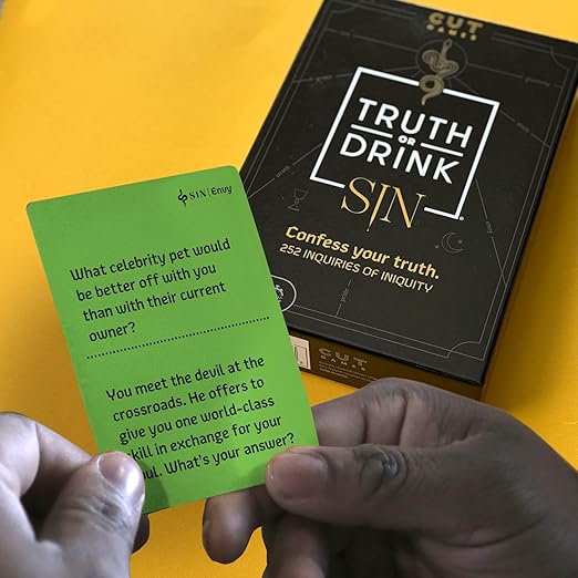 Hasbro Truth Or Drink Sin