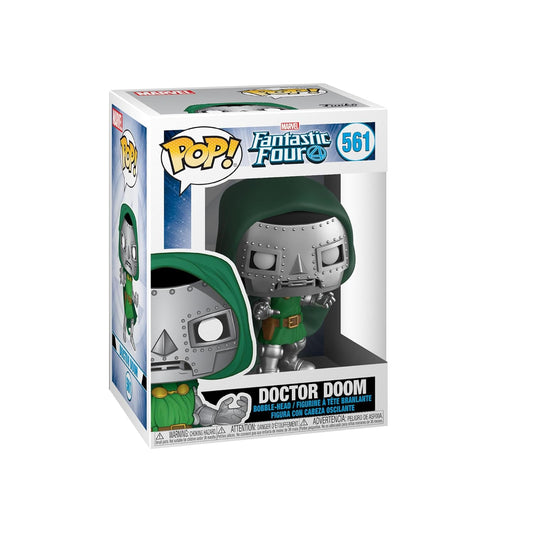 Funko Pop! Marvel Fantastic 4 : Doctor Doom #561 With Soft Protector Case