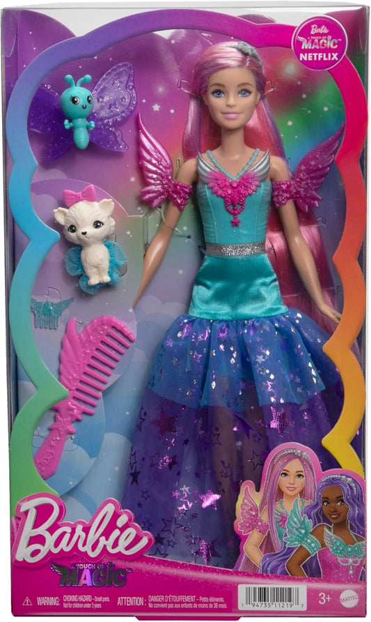 Barbie Doll With Two Fairytale Pets