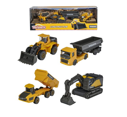 Majorette Volvo Construction Pack