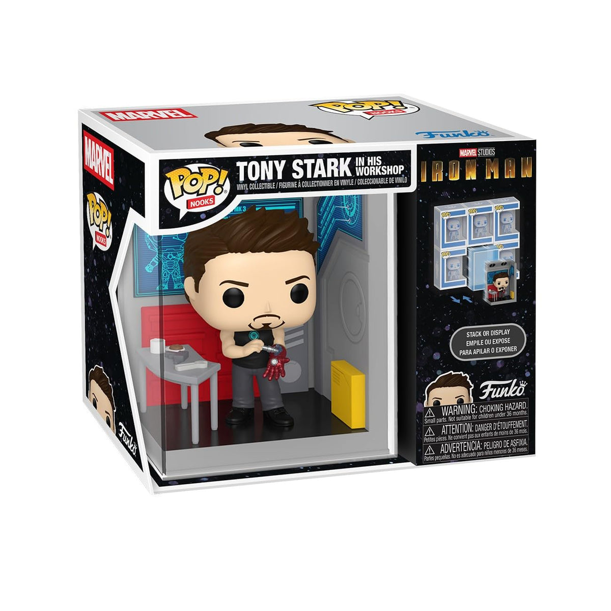 Funko Pop! Nooks : Tony Stark In His Workshop