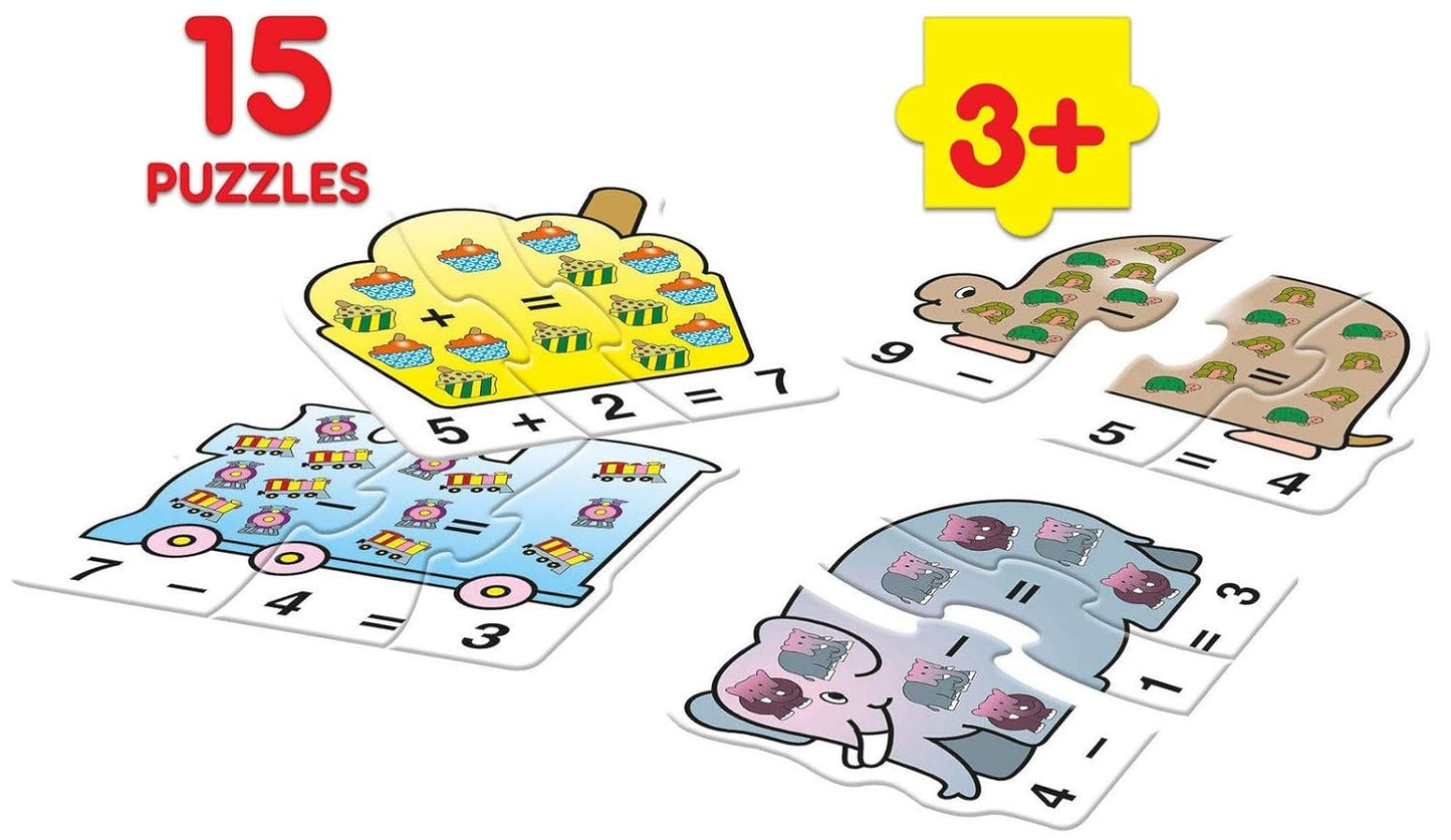 Frank Early Learner Educational Play N Count Jigsaw Puzzle (Age 3Y+)