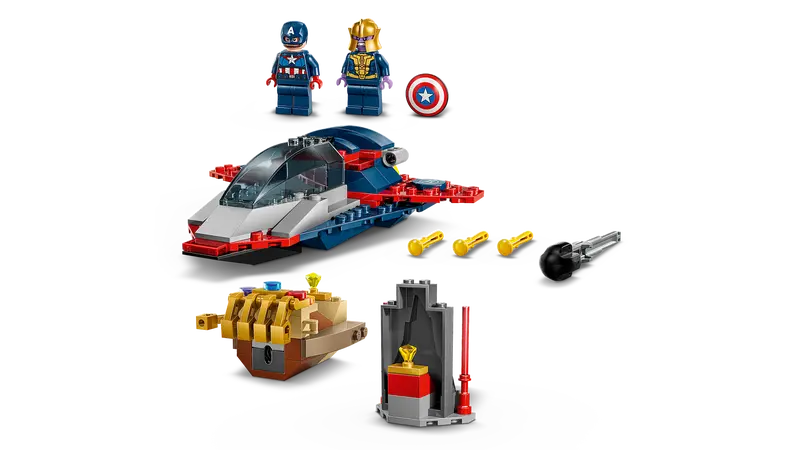 Lego Marvel Captain America Vs. Thanos #76319