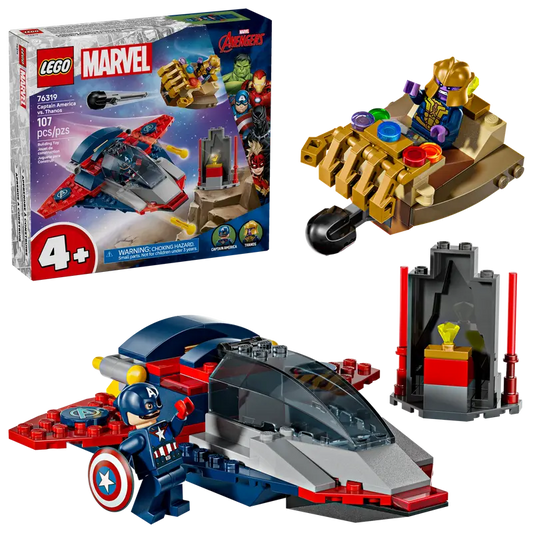 Lego Marvel Captain America Vs. Thanos #76319