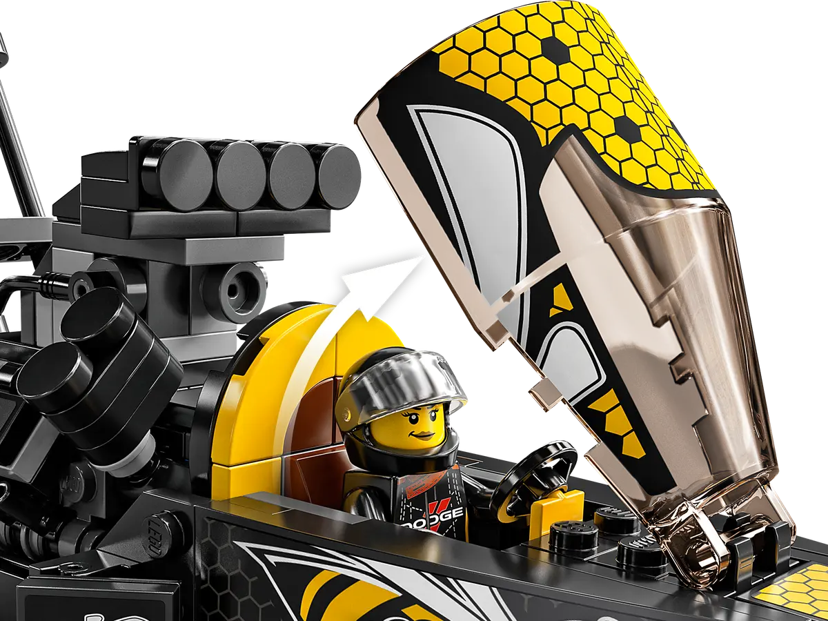 LEGO 76904 Speed Champions Mopar Dodge//SRT Top Fuel Dragster and 1970 Dodge Challenger T/A