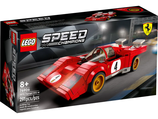 LEGO 76906 Speed Champions 1970 Ferrari 512 M - 291 Pieces