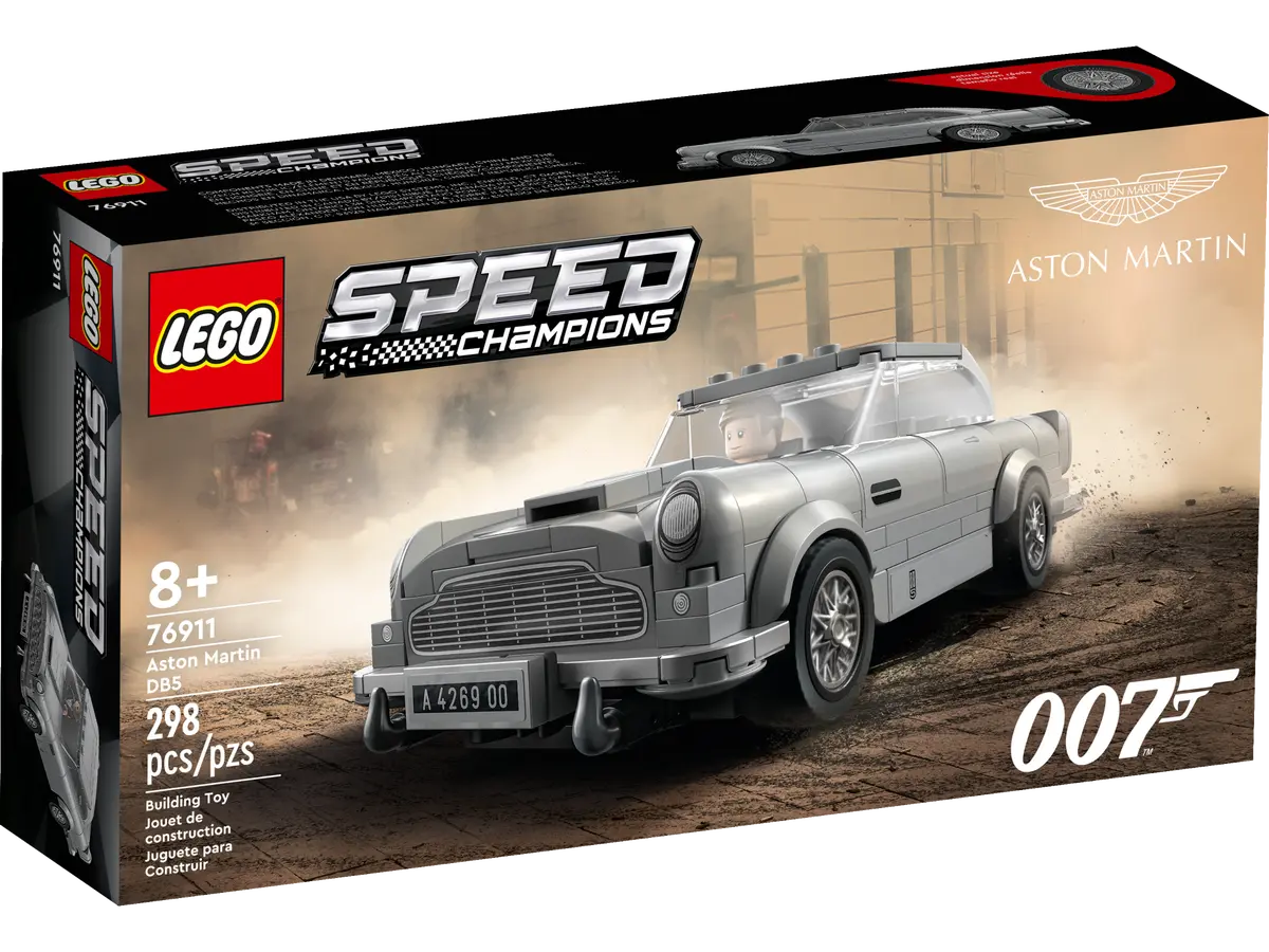 LEGO 76911 Speed Champions 007 Aston Martin DB5 - 298 Pieces