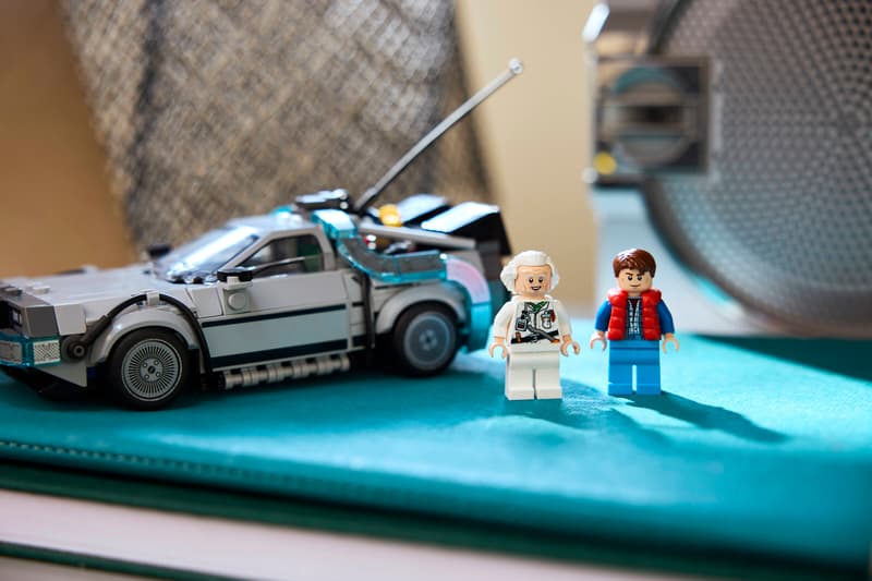Lego Speed Champions Time Machine From Back To The Future #77256