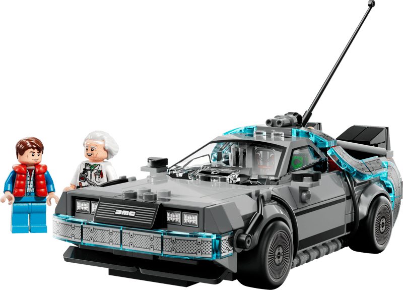 Lego Speed Champions Time Machine From Back To The Future #77256
