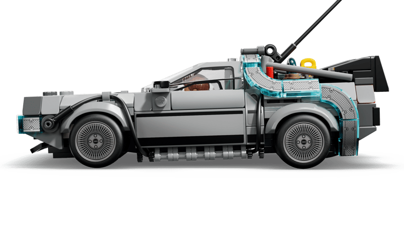 Lego Speed Champions Time Machine From Back To The Future #77256