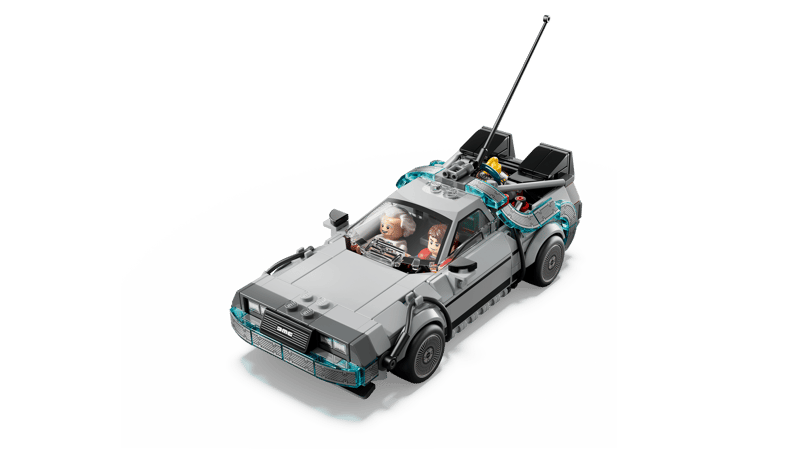 Lego Speed Champions Time Machine From Back To The Future #77256