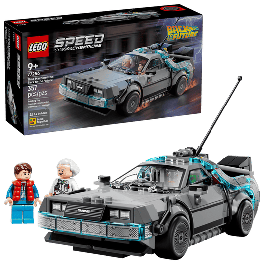 Lego Speed Champions Time Machine From Back To The Future #77256