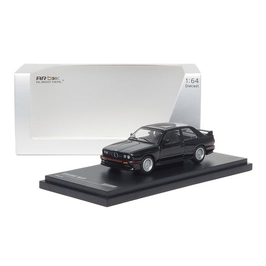 Almost Real 1/64 BMW M3 [E30] Black With Acrylic Box
