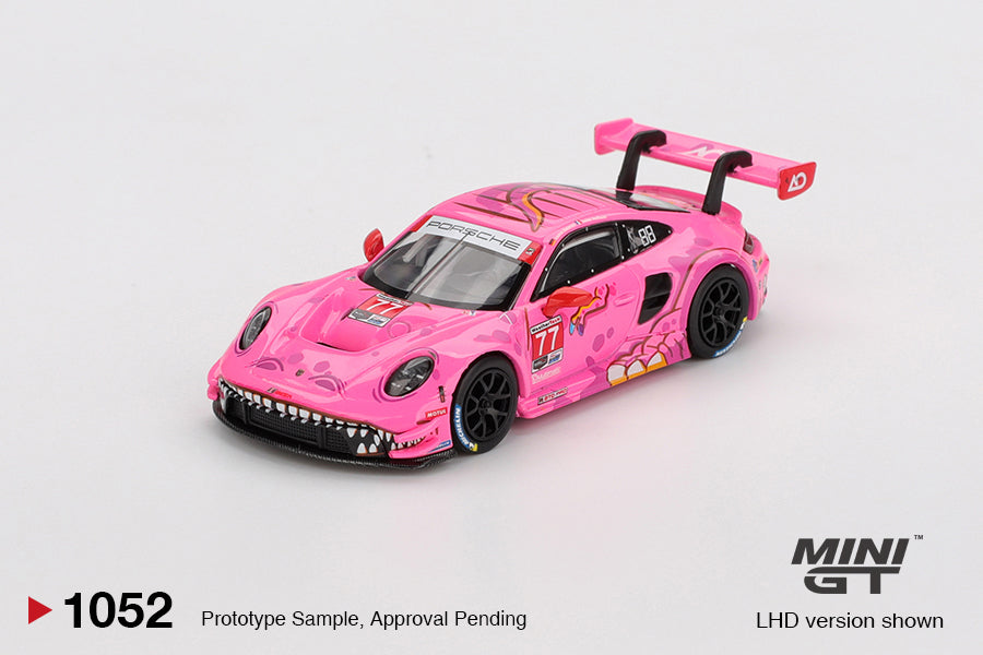 Mini GT Porsche 911 GT3 R #77 2024 IMSA Road America AO Racing