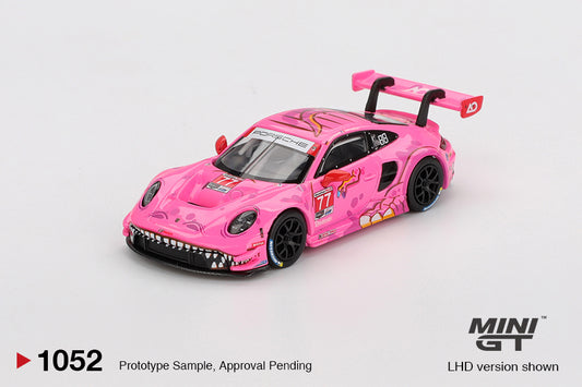 Mini GT Porsche 911 GT3 R #77 2024 IMSA Road America AO Racing Blister Pack