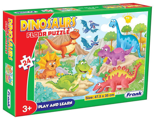 Frank Dinosaur Floor Puzzle (24 Pieces) | Fun & Educational Toy for Kids 3+ Year Old