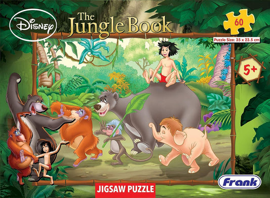 Frank Disney The Jungle Book Jigsaw Puzzle (60 Pieces) for Kids Above 5+ Years