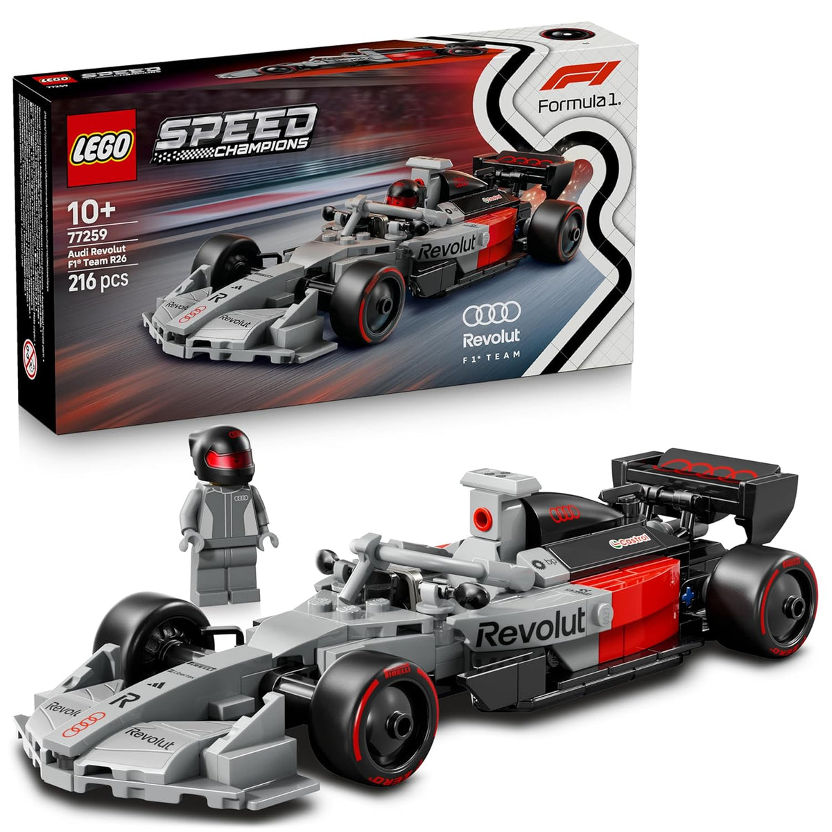 Lego Speed Champions Formula 1 Audi Revolut F1 Team R26 #77259