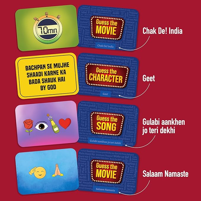 Bollywood Battle Card Game