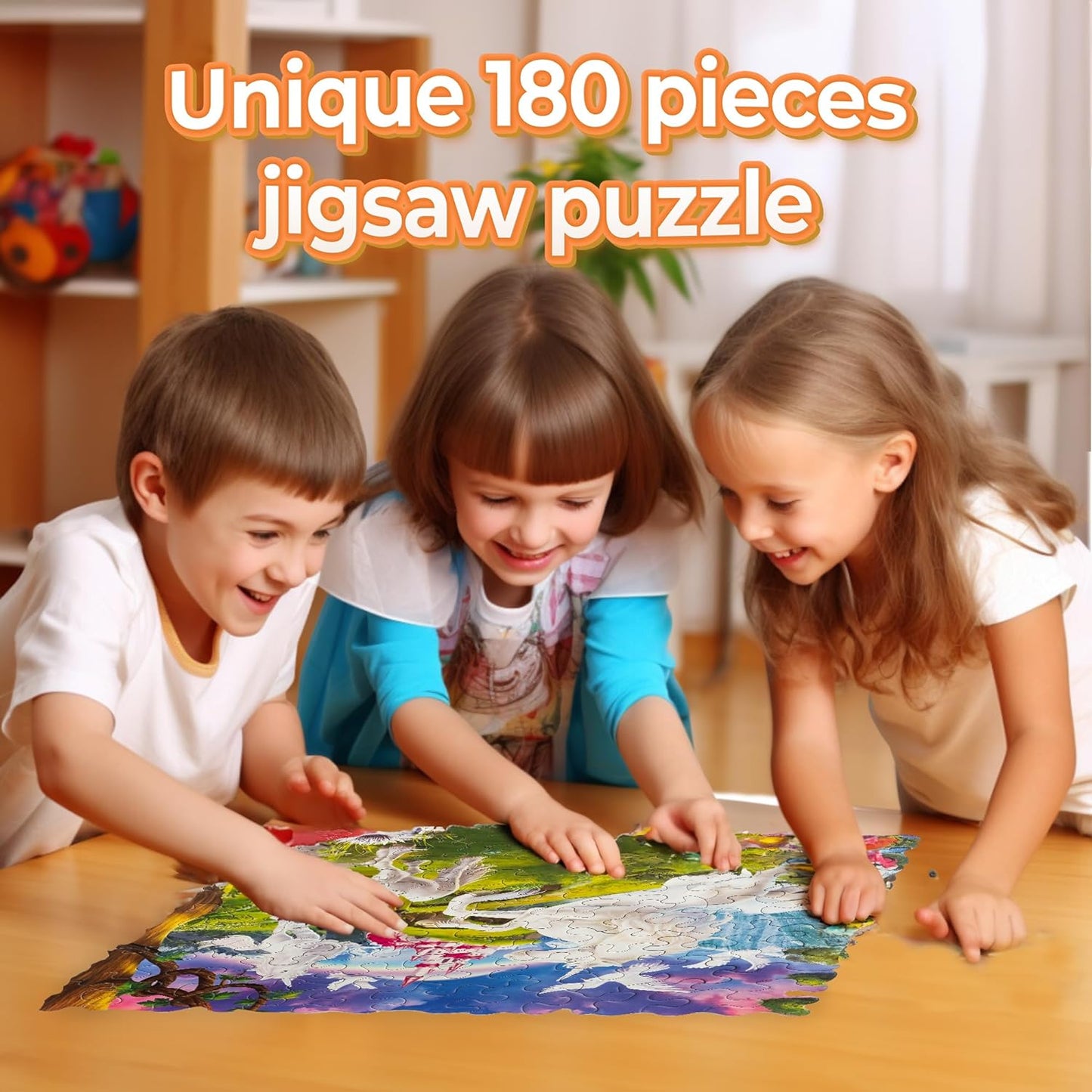 Unik Play Go Crazy Jigsaw Puzzle for Kids and Adults | Age 6 to 99 Years