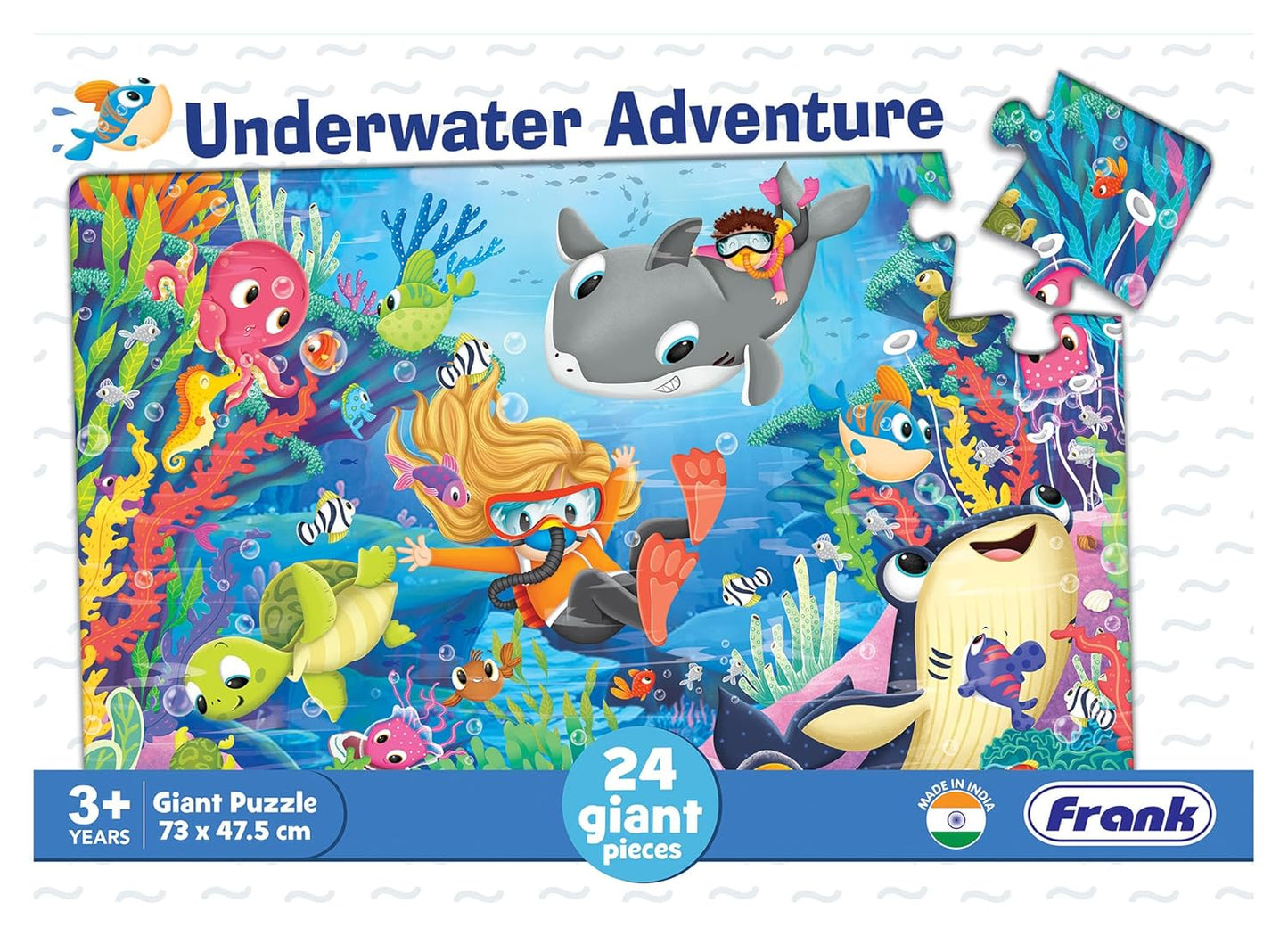 Frank Underwater Adventure 24 Giant Pieces