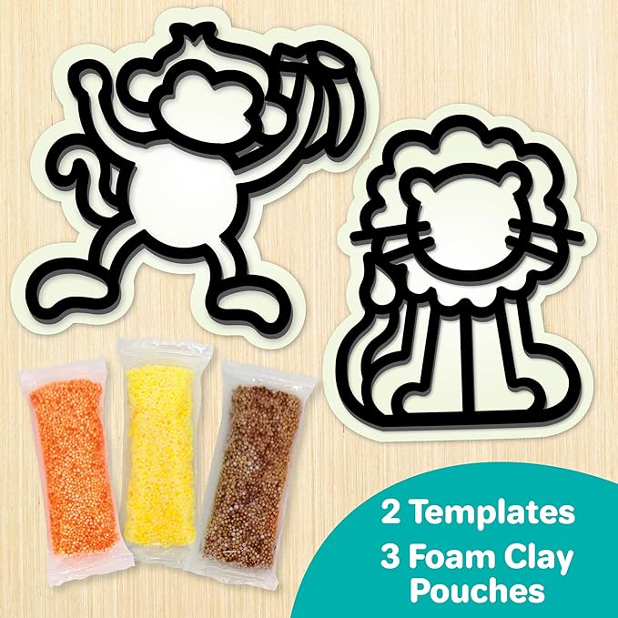 Imagi-Make DIY Clay Stickers Animals