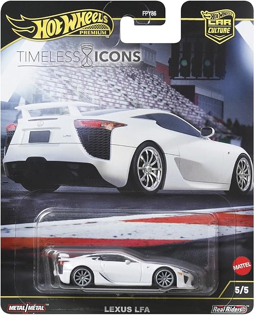 Hot Wheels Premium Car Culture Timeless Icons Set Of 5 Cars [ Import ]